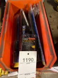 NEW CHISELS, NEW BACKFLOW PREVENTORS, NEW UTILITY KNIFES