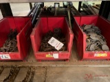 (3) BINS OF HOOKS & PULLEYS