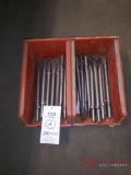 (2) BINS OF AIR HAMMER CHISELS