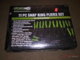 NEW GRIP 11 PC SNAP RING PLIER SET