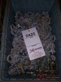 BIN OF VARIOUS SHACKLES