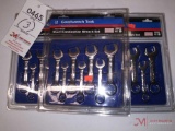 (3) NEW GOODWRENCH SHORT COMBINATION WRENCH SETS 10MM - 19MM