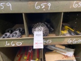 VARIOUS SIZE NEW WIRE WHEELS, BOLT CUTTERS