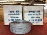 (12) 1,200' ROLLS OF STAINLESS STEEL LASHING WIRE