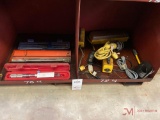 TORQUE WRENCHES, DRILL BITS, SHOP LIGHT