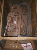 VARIOUS SIZE C CLAMPS