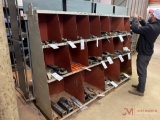 17 BAY METAL SHELF