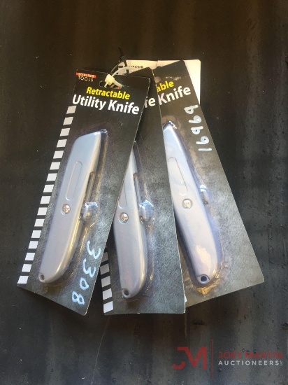 (5) UTILITY KNIFES