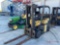 CAT T80D STR STRAIGHT MAST FORK LIFT