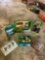 (6) MISCELLANEOUS TOY TRACTORS AND COLLECTOR METAL TRACTOR CARDS