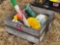 WOODEN CRATE OF NUMEROUS TOOLS AND SUPPORT EQUIPMENT