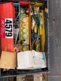CRATE OF MISCELLANEOUS HAND TOOLS