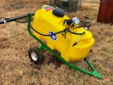 P&K PULL TYPE ATV 25 GALLON SPRAYER