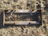 SKID STEER BACKING PLATE