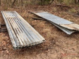 (2) STACKS OF MISC. METAL DECKING