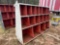 18 BAY METAL SHELF