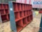 18 BAY METAL SHELF