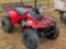 HONDA FOURTRAX 250 FOUR WHEELER, FRONT AND REAR RACK, GAS ENGINE