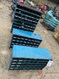 (3) BOLT BINS WITH BOLTS