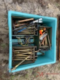 PLASTIC BIN OF HAND PUMPS