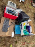 COMPUTER, MONITOR, KEYBOARD, COOLER, PRINTER