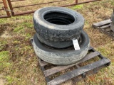 (2) 19.5 TIRES (1) 22.5 TIRE