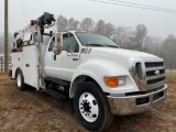 2008 FORD F750 XLT SUPER DUTY SERVICE TRUCK