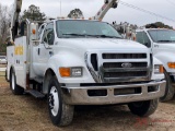2008 FORD F750 XLT SUPER DUTY SERVICE TRUCK