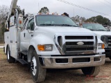 2008 FORD F750 XLT SUPER DUTY SERVICE TRUCK