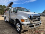 2005 FORD F650 XL SUPER DUTY SERVICE TRUCK