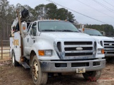 2008 FORD F750 XLT SUPER DUTY SERVICE TRUCK