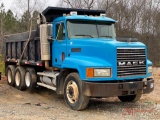 2001 MACK TRI-AXLE DUMP TRUCK