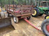 12' HAY WAGON WITH REMOVABLE SIDES