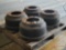 (4) AIR BRAKE DRUMS