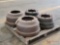 (4) AIR BRAKE DRUMS