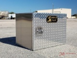 (1) NEW STURDY-LITE ALUMINUM TOOL BOX 18