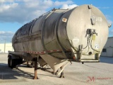 1979 BUTLER 42' T/A ALUMINUM PNEUMATIC T/A BULK TANK TRAILER