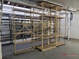 (5) SECTIONS OF SHELVING