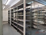 (6) SECTIONS OF SHELVING