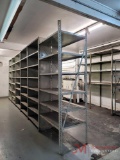 (11) SECTIONS OF SHELVING