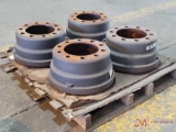 (4) AIR BRAKE DRUMS