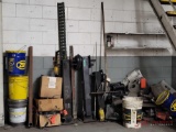 LOT OF SCRAP IRON AND VARIOUS OTHER PARTS