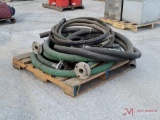 PALLET OF VARIOUS HOSE WITH FITTINGS