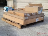 PALLET OF SPRING LOADED MUD FLAP BRACKETS