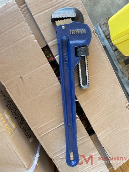 NEW IRWIN 18IN PIPE WRENCH
