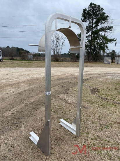 NEW ALUMINUM HOSE STORAGE RACK