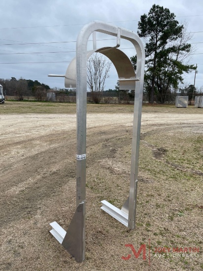 NEW ALUMINUM HOSE STORAGE RACK