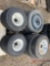 PALLET OF GOLF CART TIRES, TRAILER TIRES, AND SPARE TIRES