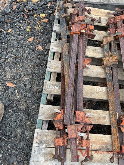 (6) ADJUSTABLE CLAMPS