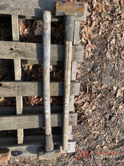 (2) SLEDGE HAMMERS